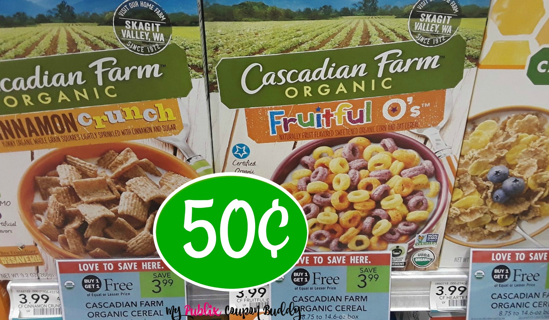 cascadian farms cereal bogo | My Publix Coupon Buddy