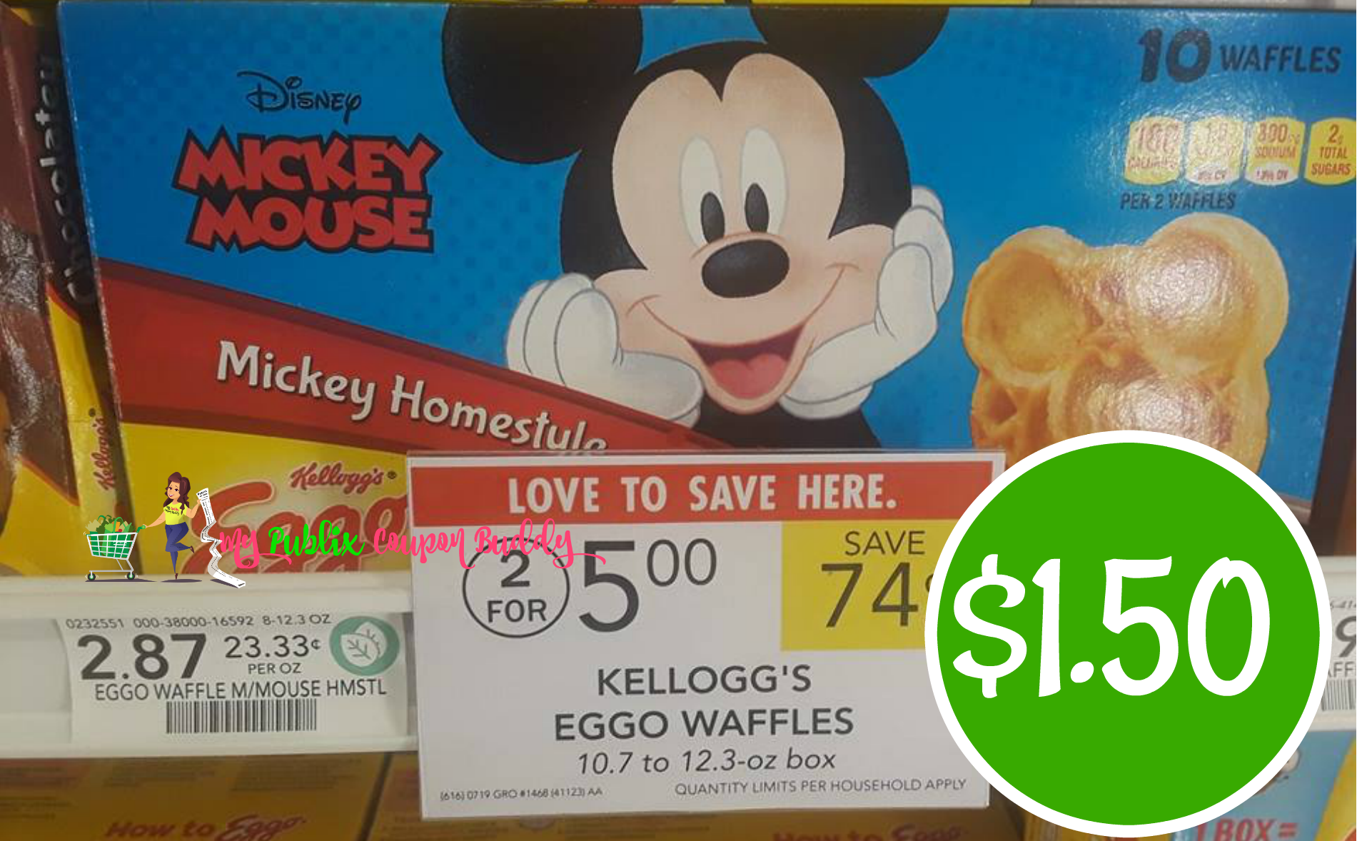 eggo waffle 150 My Publix Coupon Buddy