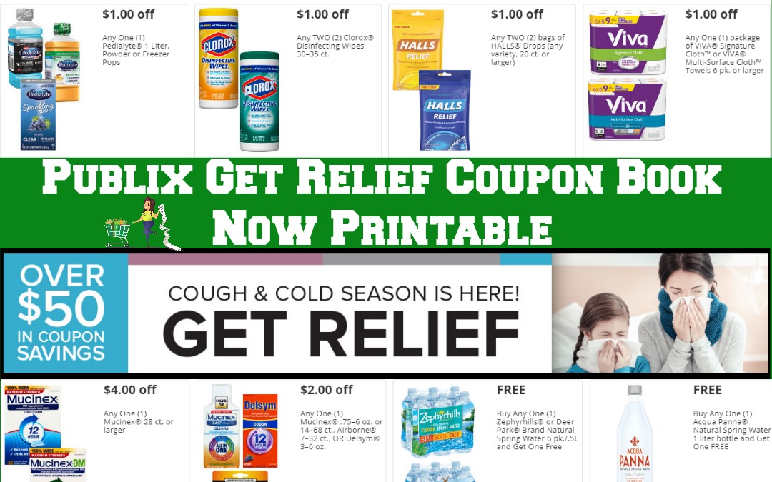 Publix Get Relief Coupon Book Now Printable | My Publix Coupon Buddy