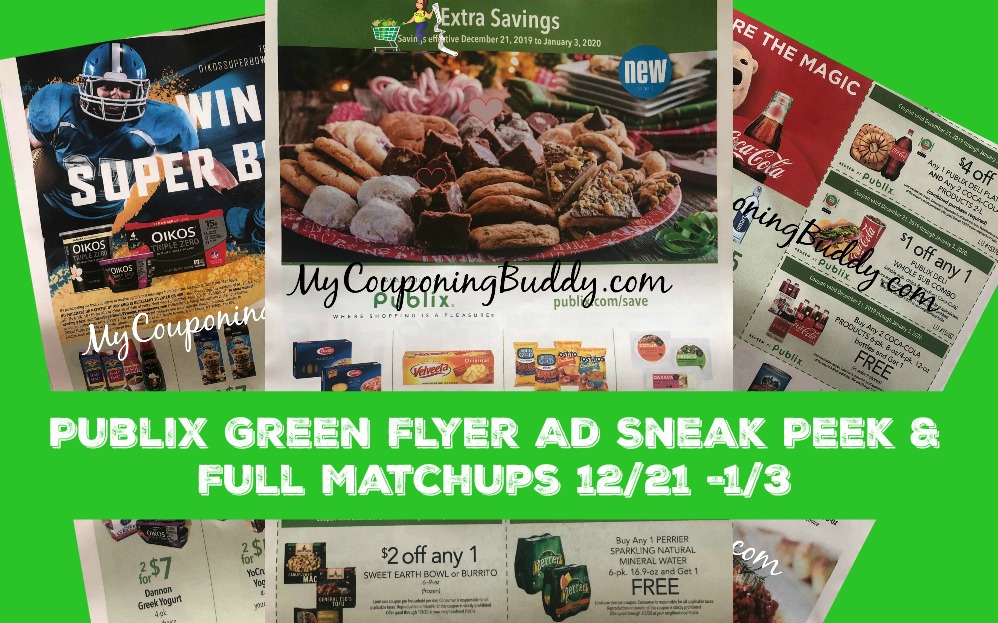 Publix Green Flyer Ad Sneak Peek &amp; Full Matchups 12/21 -1/3 | My Publix Coupon Buddy