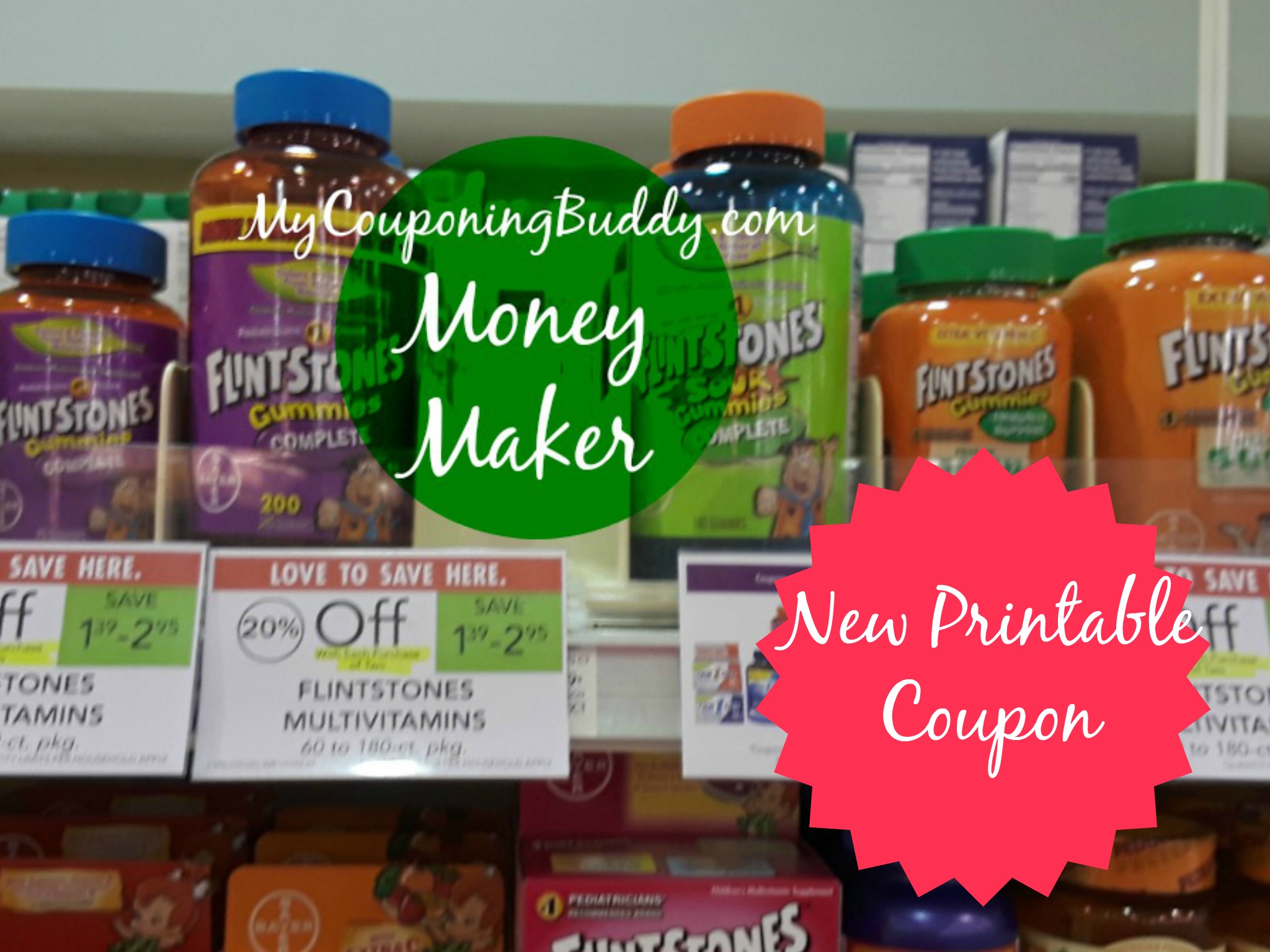 Flintstones Vitamins Money Maker at Publix New Printable Coupon | My ...