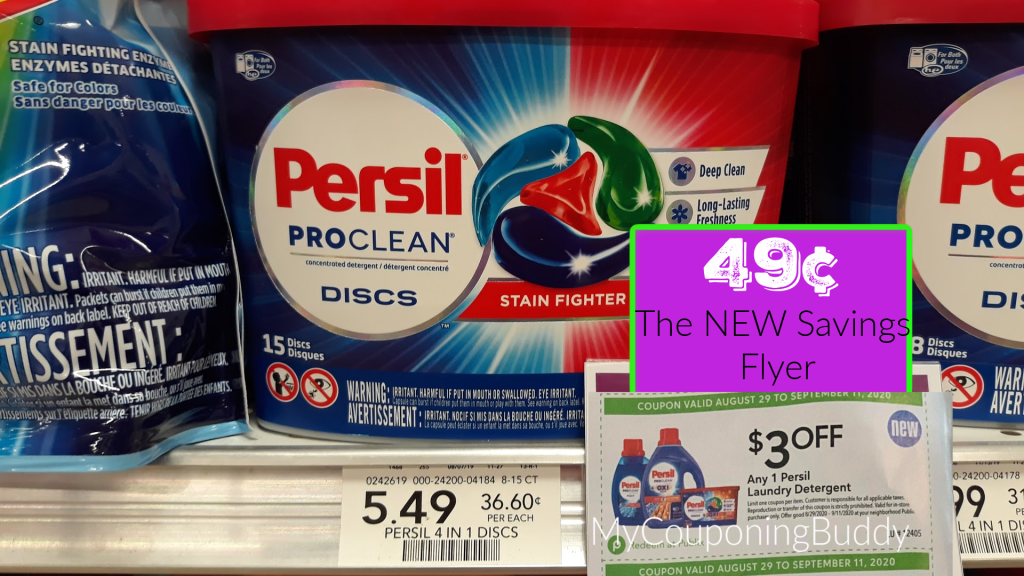 Persil Laundry Detergent 49¢ at Publix My Publix Coupon Buddy