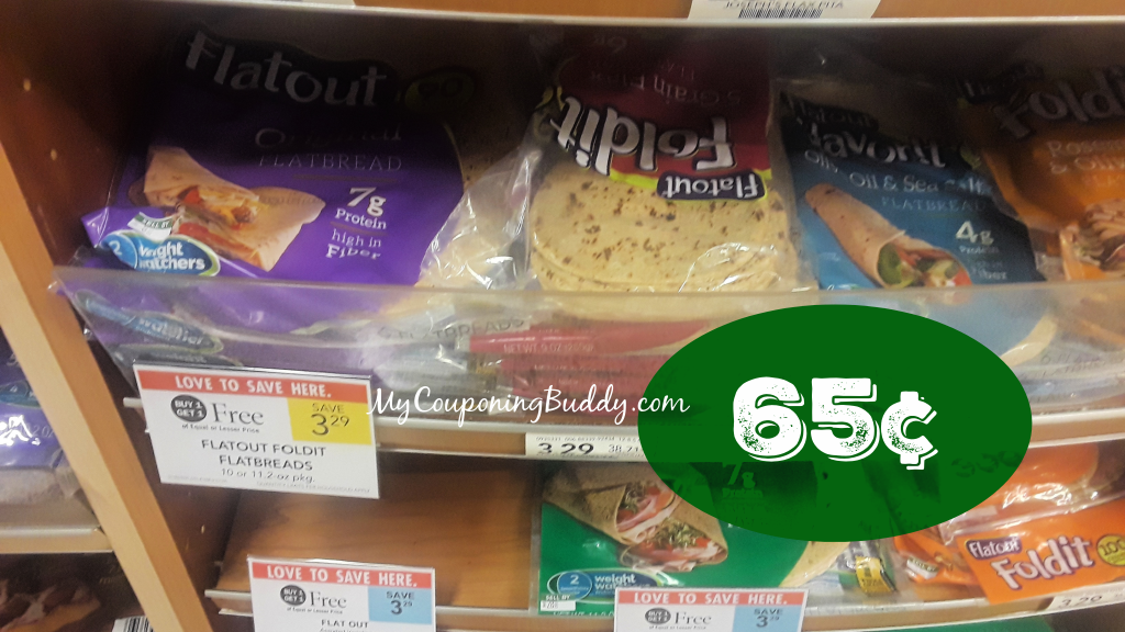 Flatout Fold it Flatbread 65¢ at Publix My Publix Coupon Buddy