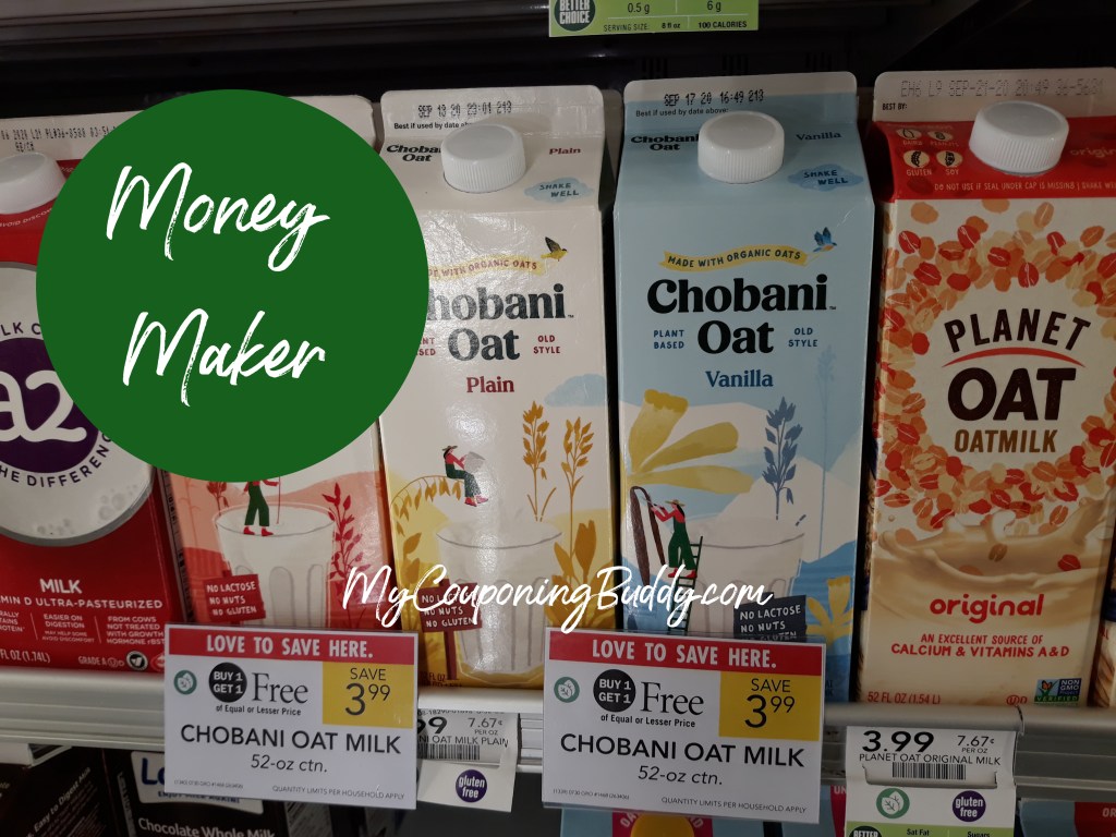 Chobani Creamer Money Maker after Coupons & Ibotta My Publix Coupon Buddy