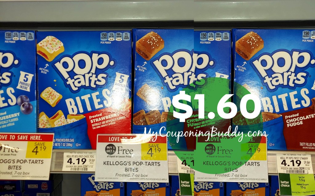 Kellogg's Pop Tarts $1.60 at Publix - My Publix Coupon Buddy