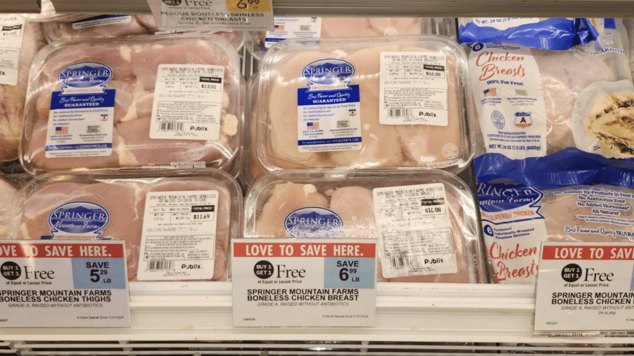 Springer Chicken | My Publix Coupon Buddy
