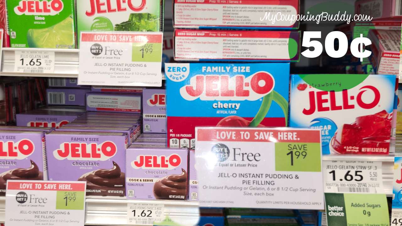 Jell-O Pudding | My Publix Coupon Buddy