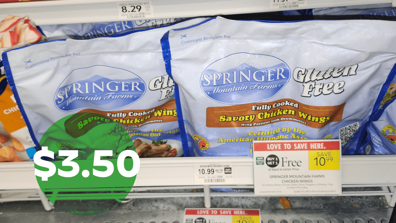 Springer Frozen Chicken | My Publix Coupon Buddy