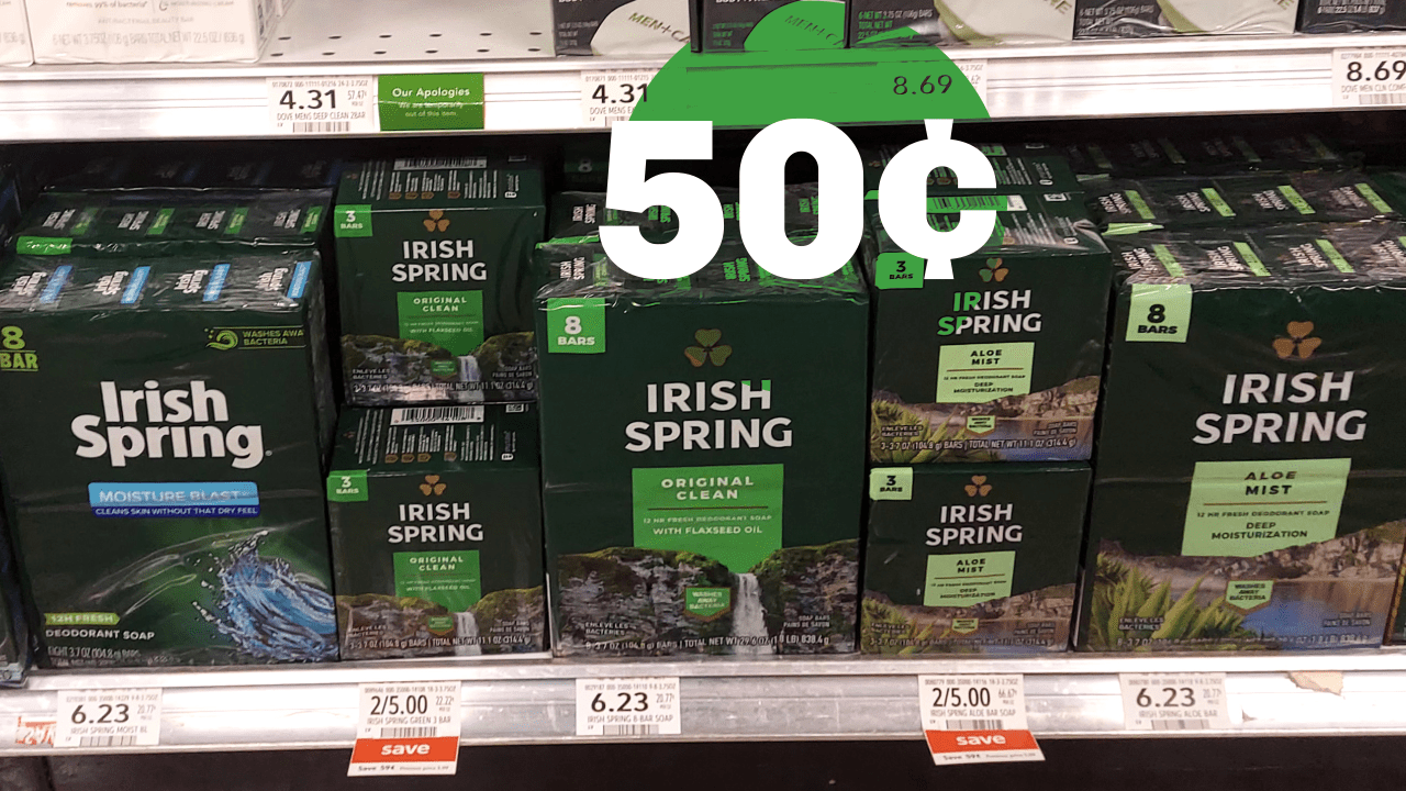 Irish Spring 3pk | My Publix Coupon Buddy